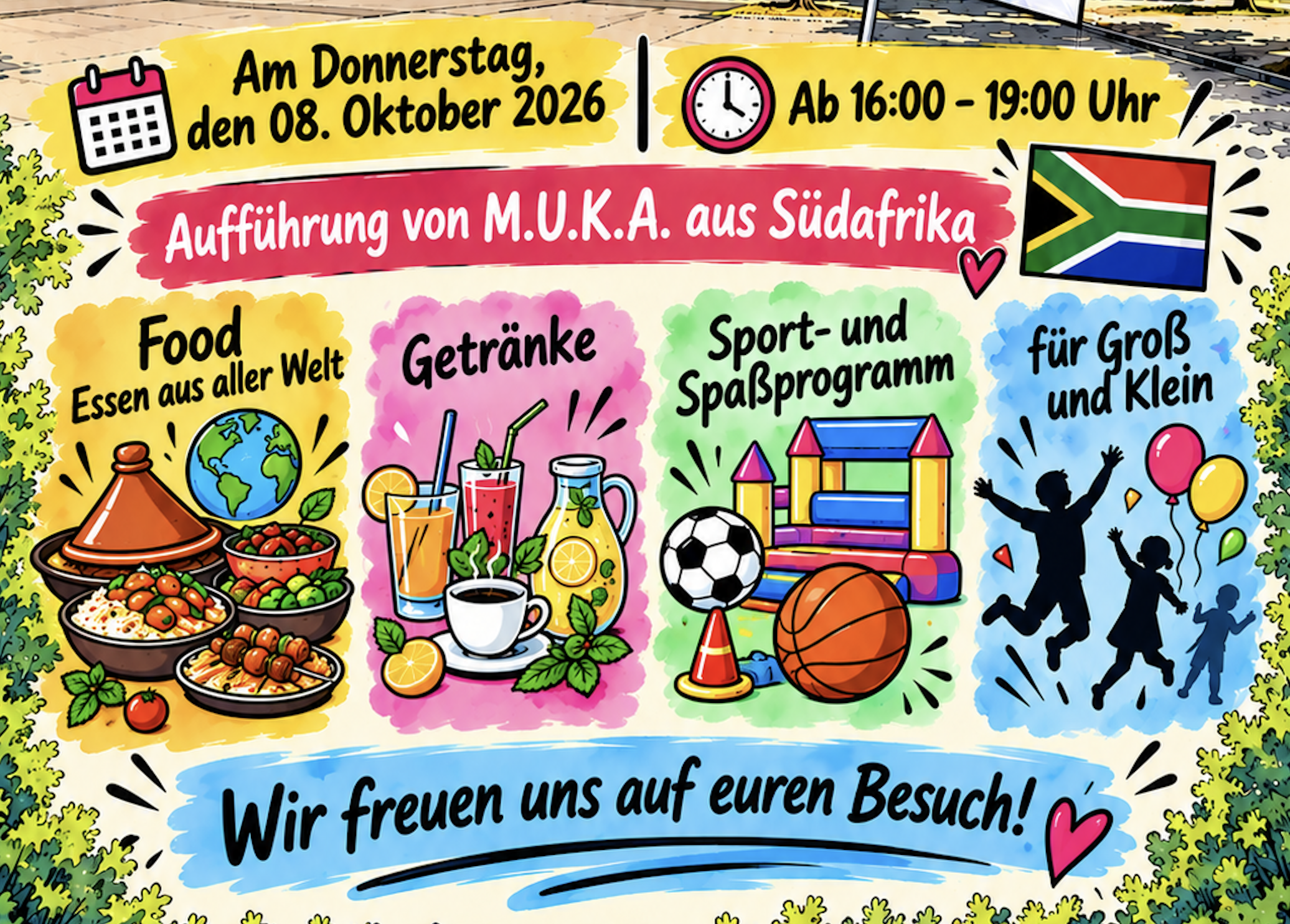 Das Schulfest steht vor der Tür